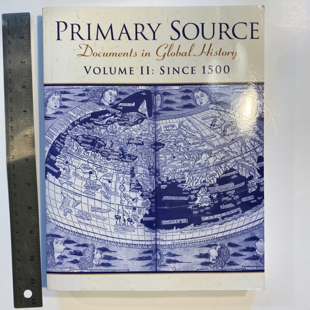 Primary Source Documents in Global History Since 1500